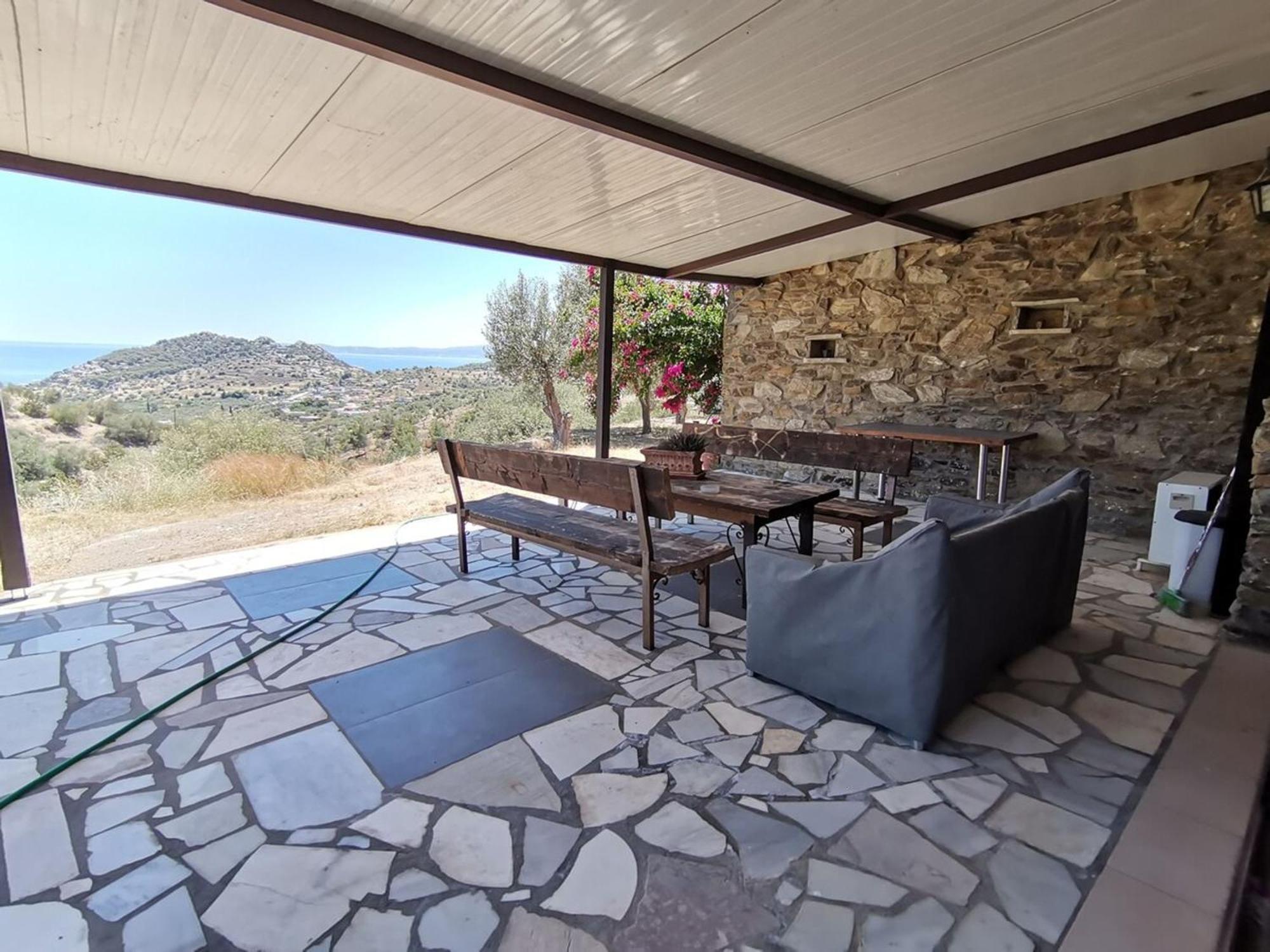 Saronic Citadel Seaside Villa Đảo Đảo Salamis Ngoại thất bức ảnh