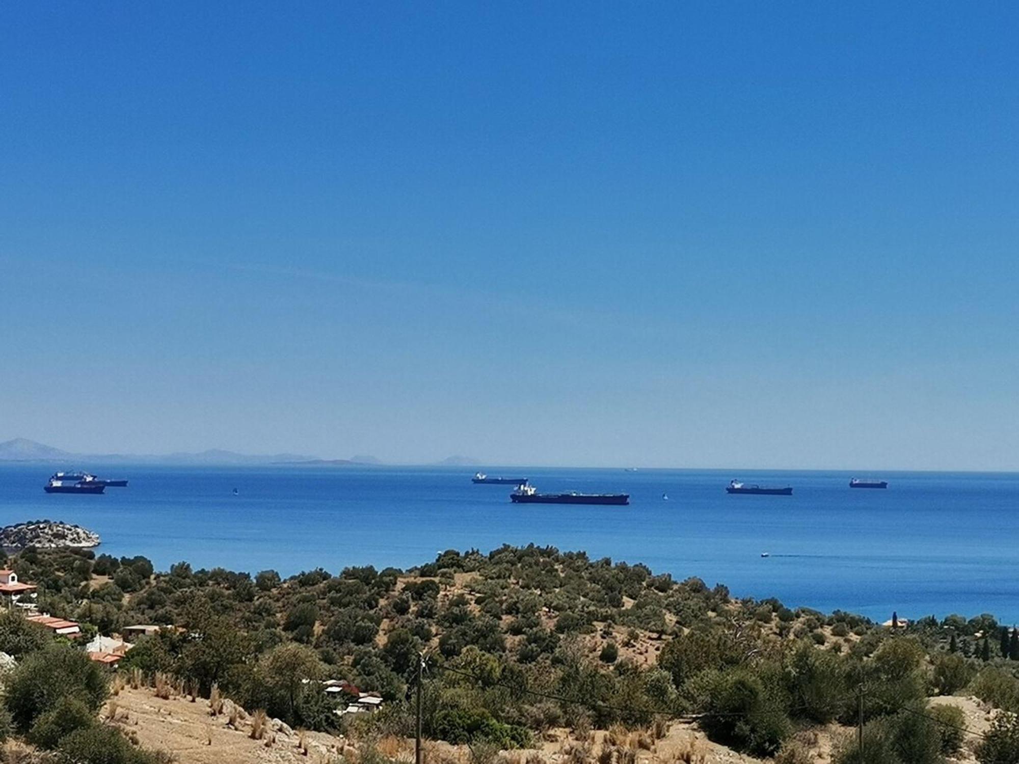 Saronic Citadel Seaside Villa Đảo Đảo Salamis Ngoại thất bức ảnh