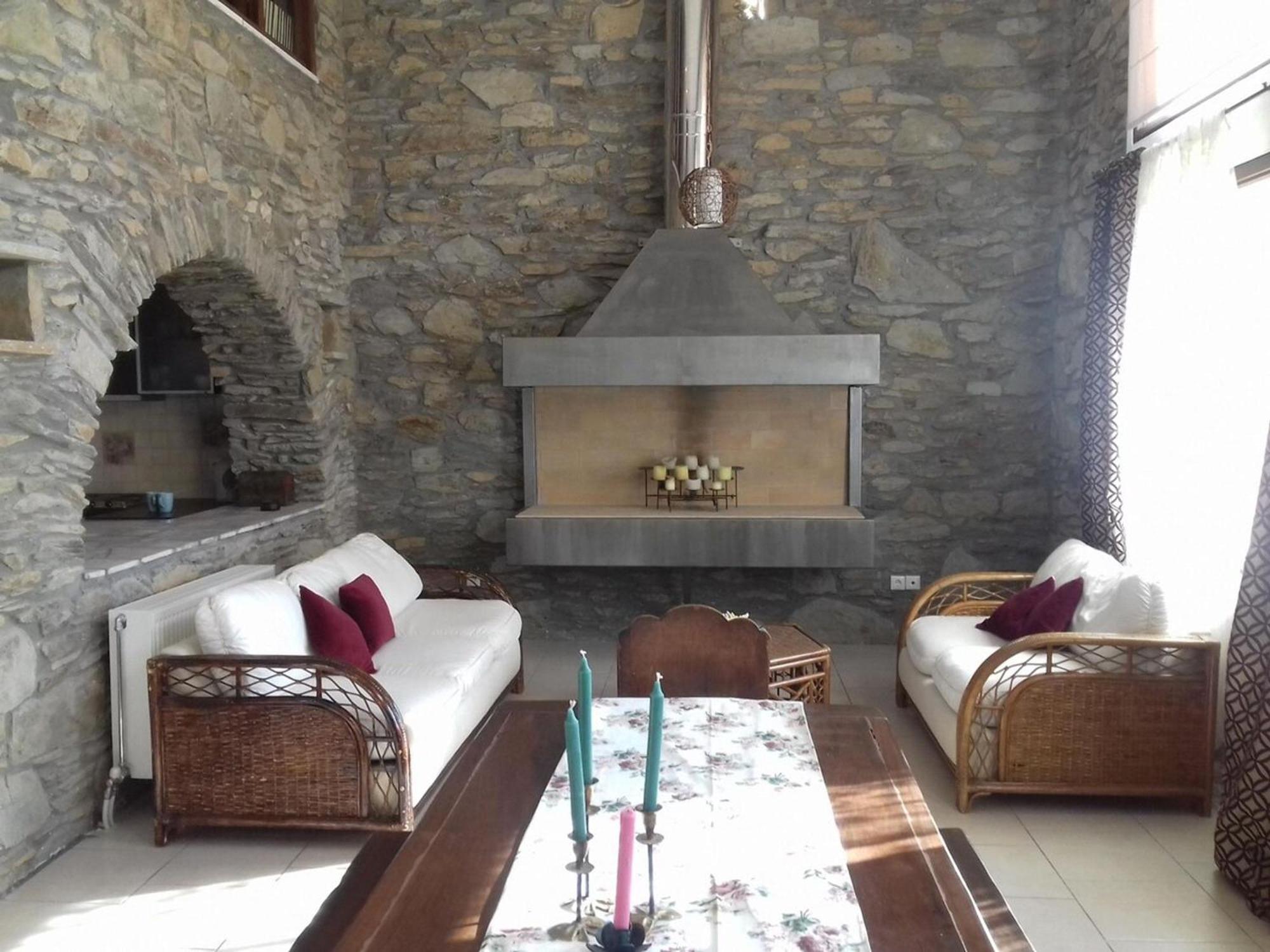 Saronic Citadel Seaside Villa Đảo Đảo Salamis Ngoại thất bức ảnh
