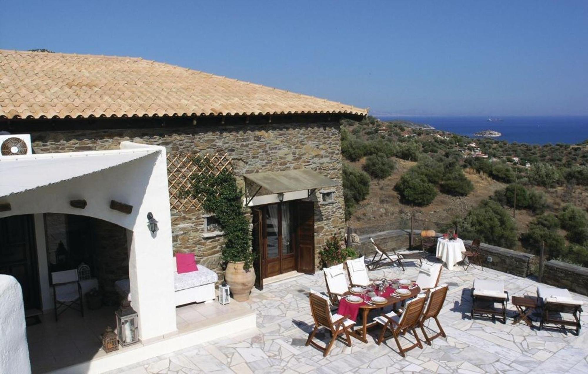 Saronic Citadel Seaside Villa Đảo Đảo Salamis Ngoại thất bức ảnh